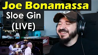 JOE BONAMASSA - Sloe Gin (LIVE Muddy Wolf At Red Rocks) | FIRST TIME REACTION