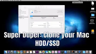 Backing Up & Cloning your MAC Hard Drive using SuperDuper