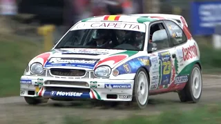 Toyota Corolla WRC ex Carlos Sainz | Turbo Anti-Lag & Pure Sound at Rally Legend!