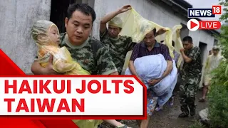 Typhoon Haikui News | Haikui Makes Landfall In Taiwan | Taiwan News Live | Haikui Updates Live| N18L