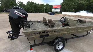 2021 Tracker Grizzly 1754 MVX w/60HP Mercury 4 Stroke!!!