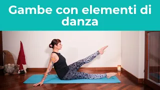 Pilates per le gambe con elementi di danza | Quadricipiti + Adduttori | 25 minuti | Pilates a casa