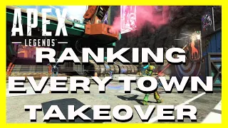 Ranking Every Town Takeover in Apex Legends Season 10 #Shorts