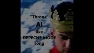 Throne (AI like Depeche Mode song)