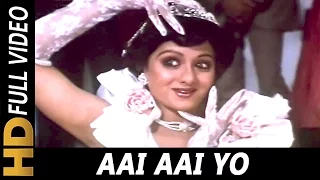 Aai Aai Yo | Asha Bhosle | Guru 1989 Songs | Mithun Chakraborty, Sridevi, Nutan