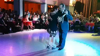 MARIA NIEVES REGO baila un tango con PANCHO MARTINEZ PEY en Viva La Pepa Milonga