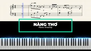 Nàng Thơ - Hoàng Dũng| Piano Tutorial | Vinachip Piano