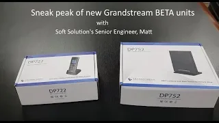 Sneak peak of new Grandstream BETA units