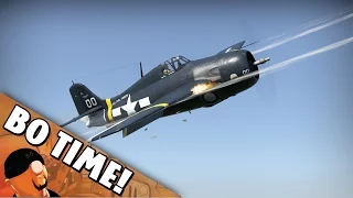 War Thunder - F4F-3 Wildcat "A Buffet Of Spitfires"