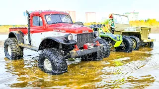 Radio Control Cars –  RC Crawler WlToys vs Traxxas TRX4 vs FMS Jeep Willys