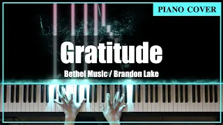 🎹Bethel Music / Brandon Lake - Gratitude + Sheet Music (Piano Cover)🎹