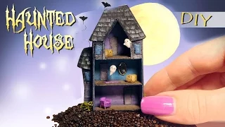 Miniature Haunted House Tutorial // DIY Dolls/Dollhouse
