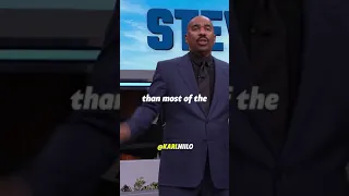 Money doesn’t make you happy - Steve Harvey