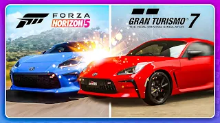 Forza Horizon 5 VS Gran Turismo 7 - БОЖЕСТВЕННОЕ СРАВНЕНИЕ!