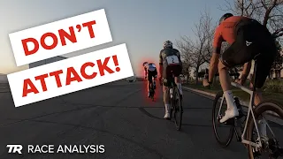 He Attacked at The Wrong Time! – Criterium Cycling GoPro Race Footage