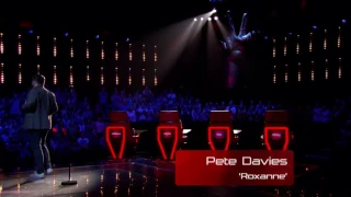 Pete Davies - Roxanne. The voice UK (season 3) auditions