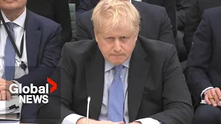 "Partygate": Boris Johnson says "hand on heart" he did not lie to UK lawmakers in opening statement