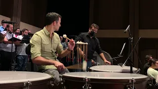 Timpani, Beethoven N.9, 2nd, 1st, 4th Mov. Excerpts recording by iPhone and GoPro! (O.S.A.)