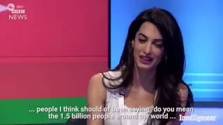 Amal Clooney on Donald Trump