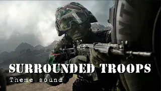 MIXED SOUND CLIPS | Surrounded Troops | FREE COPYRIGHT Background Music with Gunfire in Rainy Battle