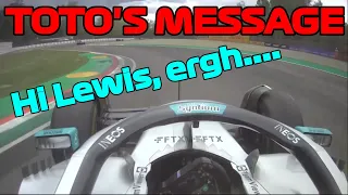 Toto Wolff's Message To Lewis Hamilton After The 2022 Imola Grand Prix