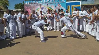 Abadá - Capoeira Cristalina / Aulão e Roda com Mestre Camisa e Mestre Charm