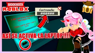 LOGRAMOS ACTIVAR *NUEVA* LAPTOP DE AGENCY Y EL BOTON DE LA CASA MISTERIOSA en BROOKHAVEN 💻😱