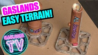 Gaslands: Making Terrain - With Quick and Easy Household stuff!