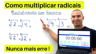 FÁCIL e RÁPIDO | MULTIPLICAÇÃO DE RADICAIS