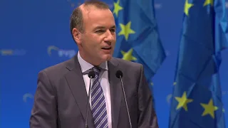 Manfred-Weber-Fete in München - EVP schließt Europa-Wahlkampf in der Landeshauptstadt ab