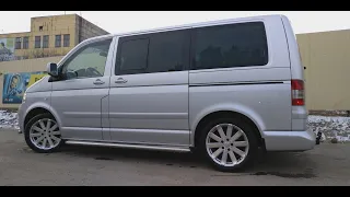 VW Т5 MULTIVAN 2.5TDI. Прошел еще год владения.