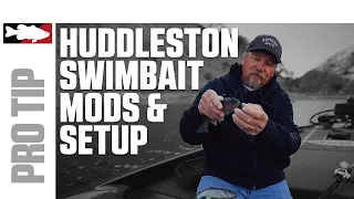 Butch Brown's Huddleston Swimbait Modifications and Setup