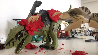 Lego jurassic world dominion final battle stop motion