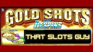 🔴🔴NEW SLOT ALERT! Gold Shots With Respins! Jackpot alert!!!🔴🔴