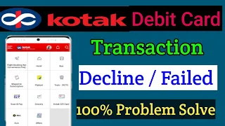 How To Activate Kotak Debit Card For Online Transaction 2023 | Online Payment Kaise Activate Karen