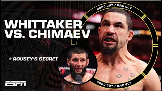 Robert Whittaker vs. Khamzat Chimaev in Saudi + Ronda Rousey’s Secret | Good Guy/Bad Guy [FULL SHOW]