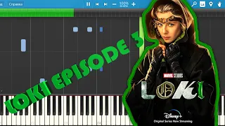 Loki Episode 3 Theme PIANO TUTORIAL FREE + MIDI