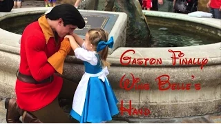 Gaston Charms Lane, or does Lane Charm him? Walt Disney World - Magic Kingdom