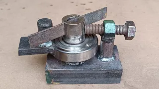 Very Few People Know How To Make A New Simple Metal iron Bending Tool / DIY Tools invention For Home