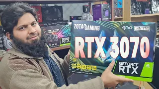 RTX 3070 Unboxing On Game & Geek  | Zotac RTX 3070 Amp Holo Unboxing and First Impression