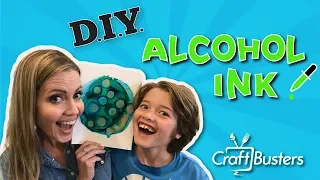 DIY Alcohol Ink Painting | CraftBusters