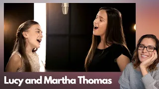 LucieV Reacts to Lucy and Martha Thomas - You Raise Me Up