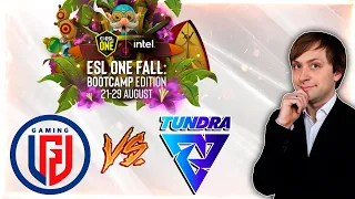 Просмотр игры PSG.LGD vs Tundra | ФИНАЛ ESL One Fall 2021 | NS