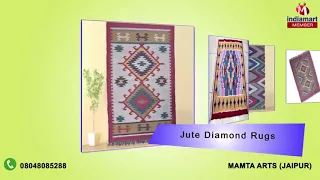 Wool Jute Rug And Carpet By Mamta Arts, Jaipur