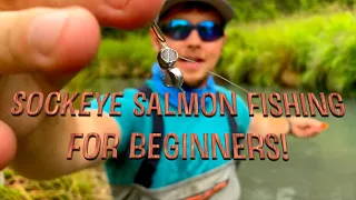 Kenai river Alaska Sockeye Salmon fishing rigging up for Beginners! How to catch more fish!