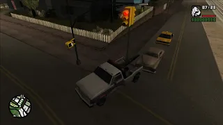 GTA San Andreas - Tow truck glitch