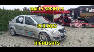 Rally Sprint SM 5 - 2022.11.19 - Dacia Logan onboard