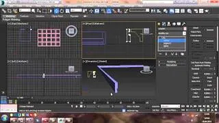 Модификаторы сплайнов - Урок 3D Max - Бесплатный курс Быстрый старт в 3Ds Max (день #3)