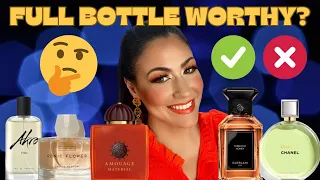 Testing Popular Perfumes | My honest opinions on hyped perfumes | Full bottle worthy? September 2023