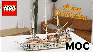 Lego MOC - Ship Flying Dutchman (pirates) - Animation Speed Build